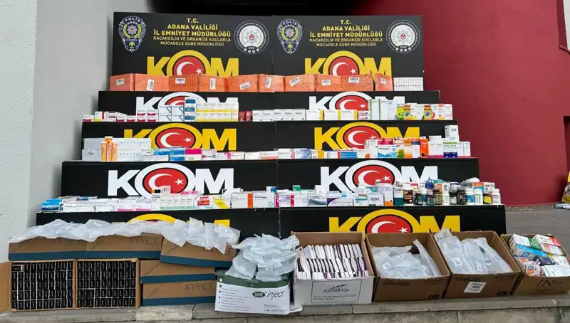 Adana'da Yasa Dışı İlaç Operasyonunda 25 Kişi Gözaltında!