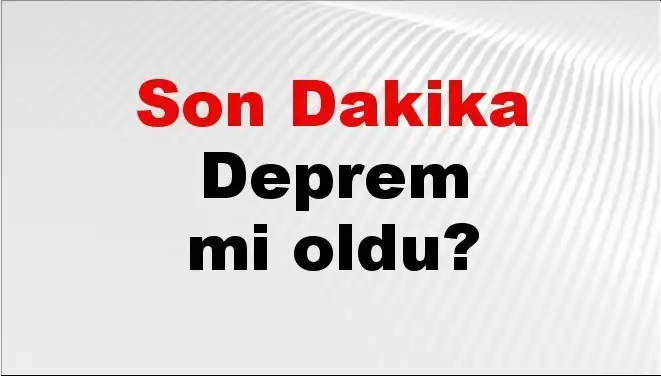 Muğla'da Beklenmedik Deprem: Son Durum ve Gelişmeler