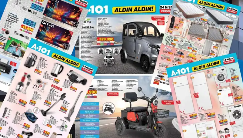 A101'de Şimdi Yeni Ürünler: Perde, Halı, Yatak ve Mutfak Elektroniği!