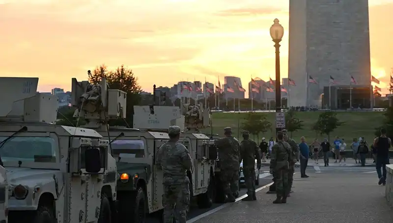 ABD Ordusu Washington'dan Sonra Şimdi Chicago'ya İlerliyor!
