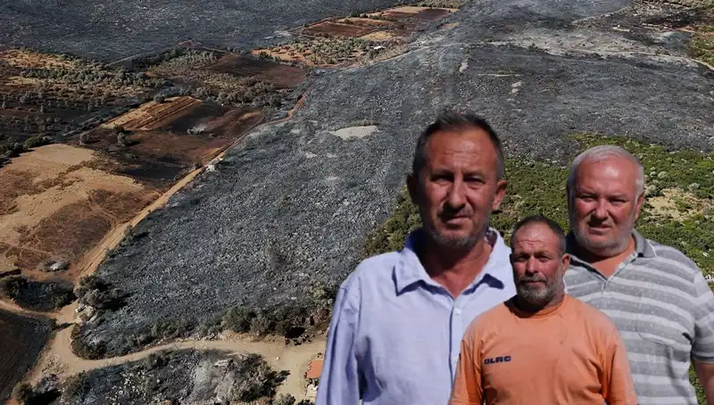 Çeşme Yangınının Ardından Yürek Yakan Manzaralar ve Tanıkların Gözyaşları