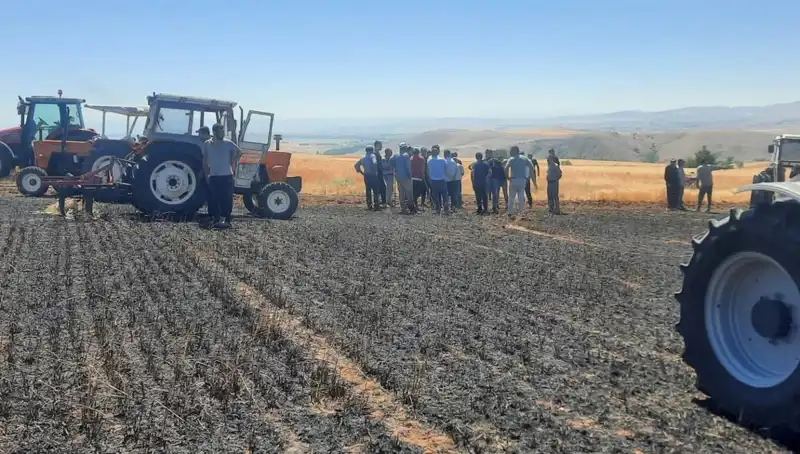 Yozgat’ta 100 Dönüm Ekin Küller İçinde Kaldı: Yangının Sebebi Ne?