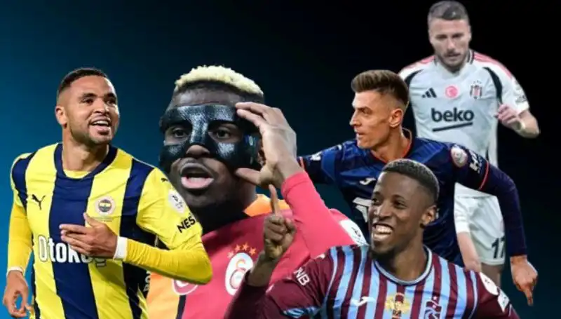 Süper Lig’de Gol Krallığı Yarışı: Osimhen, Banza ve En-Nesyri Kim Önde?