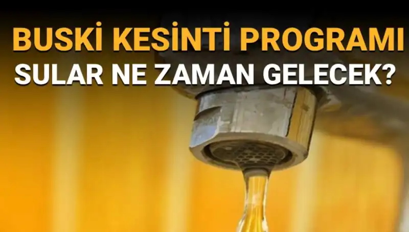 Bursa Nilüfer'de Su Kesintilerine Dair Tüm Bilgiler ve Çözüm Önerileri