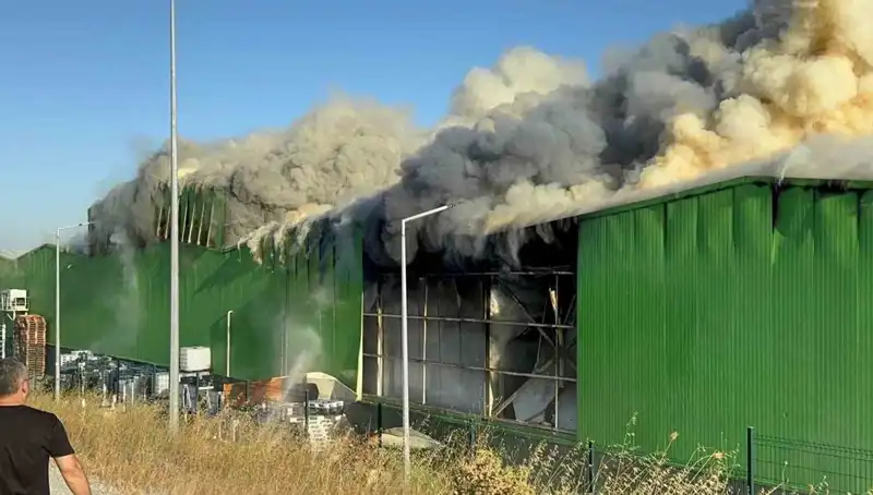 Balıkesir'de Fabrika Yangında İki İşçi Hayatını Kaybetti, Bir Kişi Tutuklandı