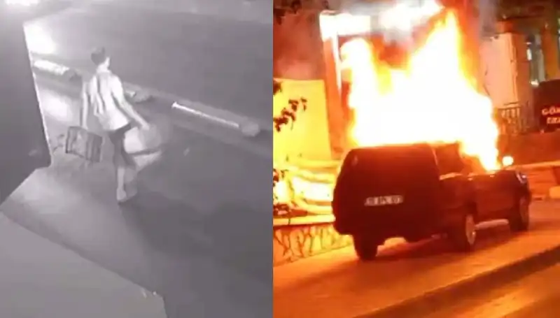 Eşinin Aracını Yakan Öfkeli Koca Yakalandı! Olayın Tüm Detayları Ortaya Çıktı
