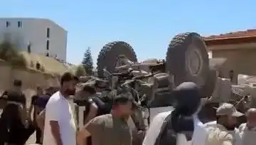 Freni Patlayan İş Makinesi Takla Attı: O Anlar Korku Dolu Anlara Sahne Oldu